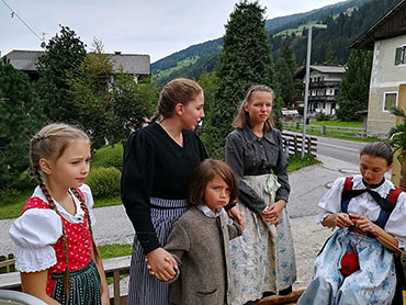 Coming back of our cattle from the alpine pasture - Sesto